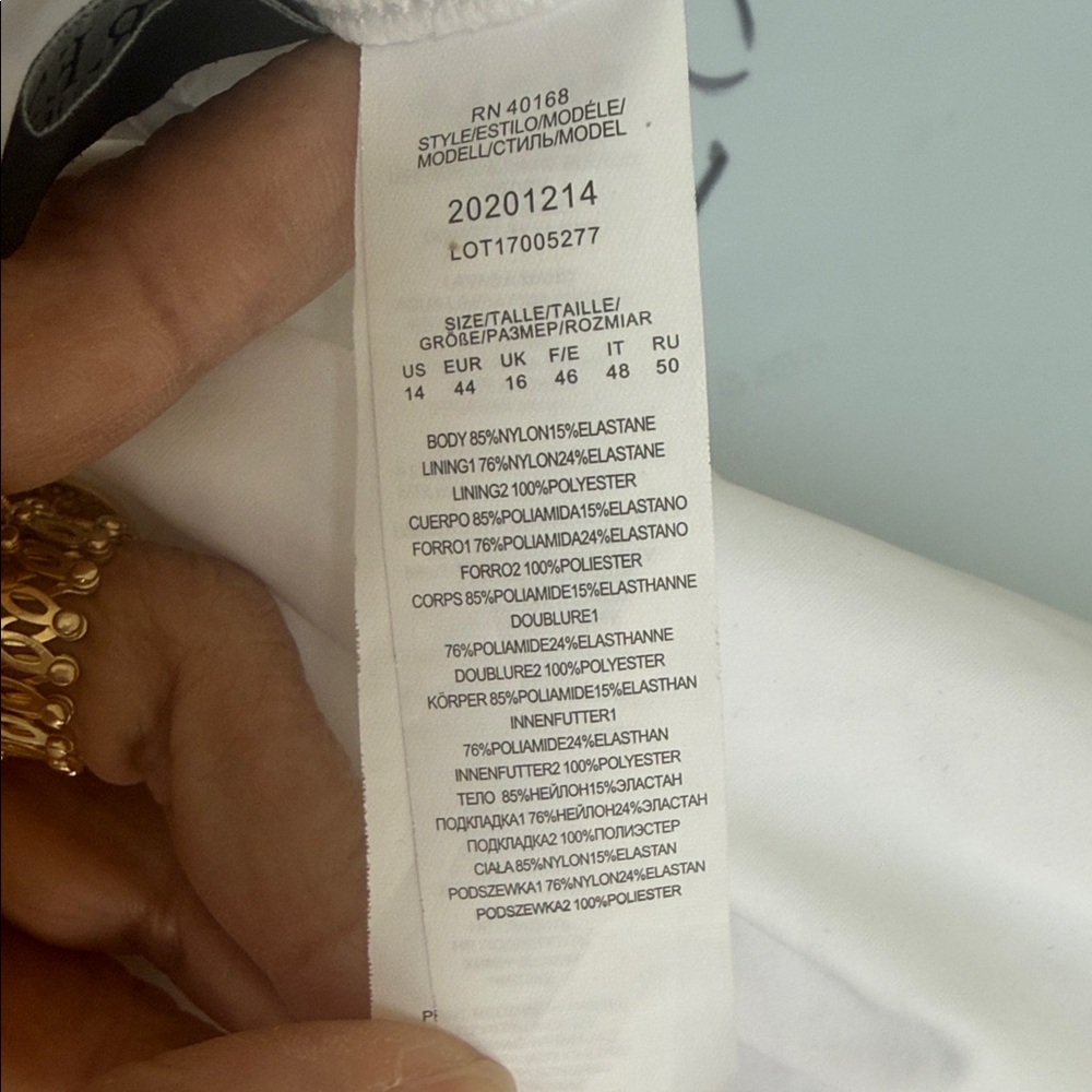 Ralph Lauren Black Label White Wrap Swimsuit - Picture 9 of 16